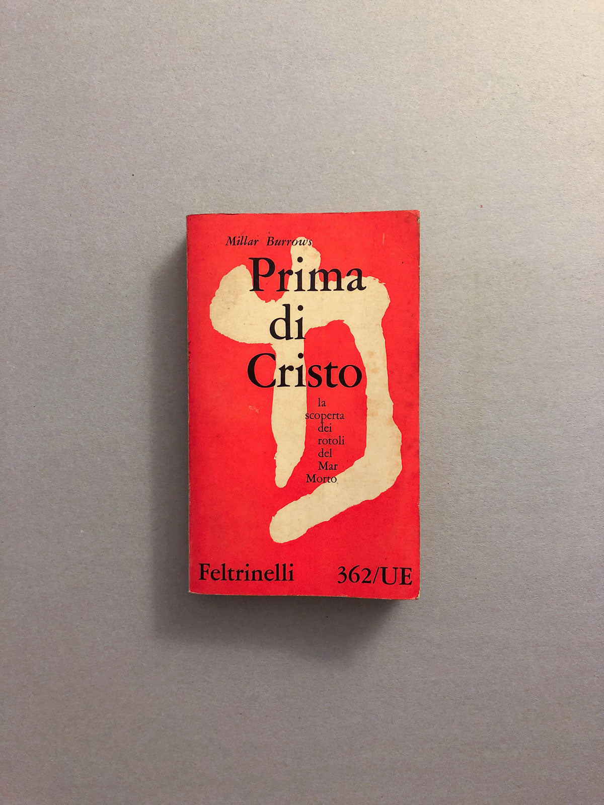 libro-prima-di-cristo-millar-burrows-feltrinelli-copertina